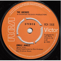 The Archies Jingle Jangle USED VINYL 7INCH 45 RPM SINGLE