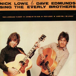 Nick Lowe / Dave Edmunds Nick Lowe & Dave Edmunds Sing The Everly Brothers USED VINYL 7INCH 45 RPM EP STEREO