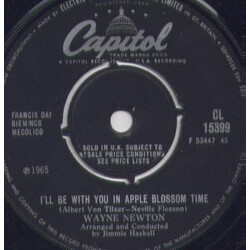Wayne Newton I'll Be With You In Apple Blossom Time / Laura Lee USED VINYL 7INCH 45 RPM SINGLE