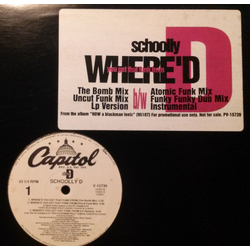 Schoolly D Where'd You Get That Funk From Vinyl 12" USED