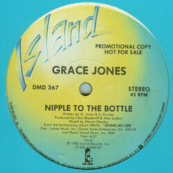 Grace Jones Nipple To The Bottle / Ja Guys USED VINYL 12INCH PROMO 45 RPM STEREO