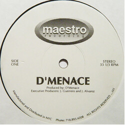 D'Menace Deep Menace USED VINYL 12INCH
