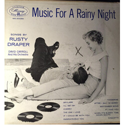 Rusty Draper / David Carroll & His Orchestra Music For A Rainy Night Vinyl LP USED