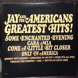 Jay & The Americans Jay And The Americans Greatest Hits Vinyl LP USED