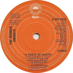 The Barron Knights A Taste Of Aggro USED VINYL 7INCH 45 RPM SINGLE