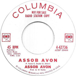 Assob Avon Assob Avon / My Great Grandfather On My Mother's Side USED VINYL 7INCH 45 RPM PROMO
