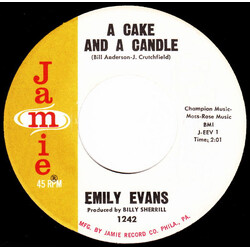 Emily Evans (3) A Cake And A Candle USED VINYL 7INCH 45 RPM SINGLE