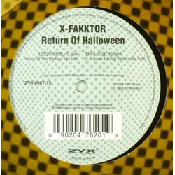 X-Fakktor Return Of Halloween USED VINYL 12INCH