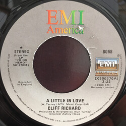 Cliff Richard A Little In Love USED VINYL 7INCH 45 RPM SINGLE