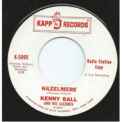 Kenny Ball And His Jazzmen Hazelmere / Nuages = Clouds Vinyl 7" USED
