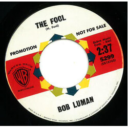 Bob Luman The Fool USED VINYL 7INCH 45 RPM SINGLE PROMO