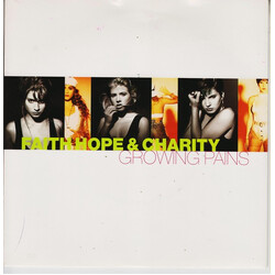 Faith, Hope & Charity (2) Growing Pains USED VINYL 7INCH 45 RPM SINGLE STEREO