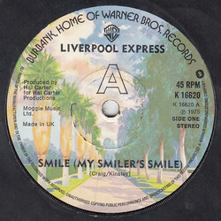 Liverpool Express Smile My Smiler's Smile USED VINYL 7INCH SINGLE