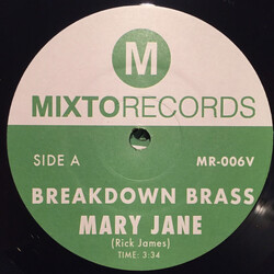 Breakdown Brass Mary Jane / The Horseman USED VINYL 7INCH 45 RPM LIMITED EDITION REPRESS