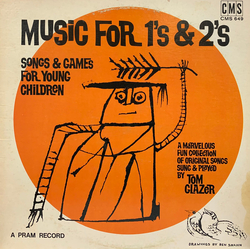 Tom Glazer Music For 1's & 2's Vinyl LP USED