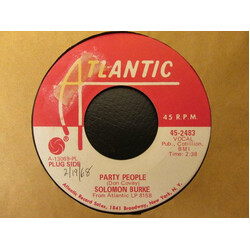 Solomon Burke Party People / Need Your Love So Bad USED VINYL 7INCH 45 RPM PROMO