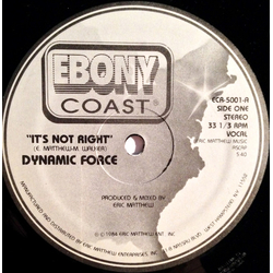 Dynamic Force It's Not Right Vinyl 12" USED
