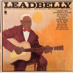 Leadbelly Huddie Ledbetter's Best... His Guitar - His Voice - His Piano Vinyl LP USED
