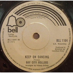 Bay City Rollers Keep On Dancing USED VINYL 7INCH SINGLE 45 RPM