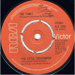 The Tymes You Little Trustmaker USED VINYL 7INCH 45 RPM SINGLE