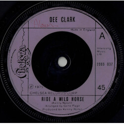 Dee Clark Ride A Wild Horse VINYL 7" USED