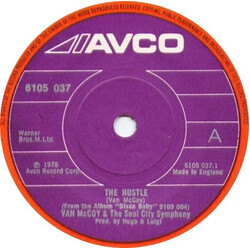 Van McCoy & The Soul City Symphony The Hustle USED VINYL 7INCH 45 RPM SINGLE