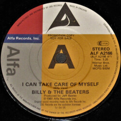 Billy Vera & The Beaters I Can Take Care Of Myself USED VINYL 7INCH SINGLE PROMO