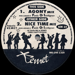 Family Of Intelligence Agony / Nice Time Vinyl 12" USED
