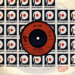 Judy Stone Hasta Manana USED VINYL 7INCH 45 RPM SINGLE