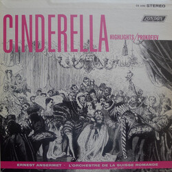 Sergei Prokofiev / Ernest Ansermet / L'Orchestre De La Suisse Romande Cinderella (Highlights) Vinyl LP USED
