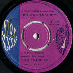Gene Chandler Nothing Can Stop Me USED VINYL 7INCH 45 RPM SINGLE REISSUE