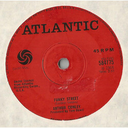 Arthur Conley Funky Street USED VINYL 7INCH SINGLE 45 RPM