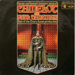 Lerner & Loewe / Paul Daneman / The Alyn Ainsworth Orchestra Camelot With Paul Daneman Vinyl LP USED