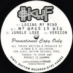 Dr. Skuf Losing My Mind Vinyl 12" USED