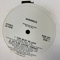 Sherrick This Must Be Love USED VINYL 12INCH 45 RPM PROMO