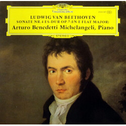 Ludwig van Beethoven / Arturo Benedetti Michelangeli Sonate Nr. 4 Es-dur Op. 7 = (In E Flat Major) Vinyl LP USED