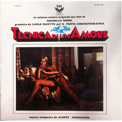 Albert Verrecchia Tecnica Di Un Amore Vinyl LP USED