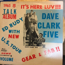 The Dave Clark Five It's Here Luv!!! Ed Rudy With New U.S. Tour Vinyl LP USED