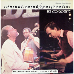 Ahmad Jamal / Gary Burton In Concert Vinyl LP USED