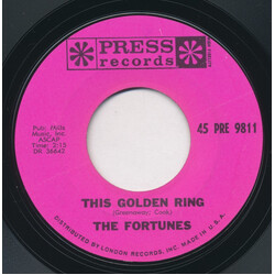 The Fortunes This Golden Ring USED VINYL 7INCH SINGLE STYRENE