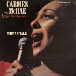 Carmen McRae Woman Talk, Live At The Village Gate Vinyl LP USED