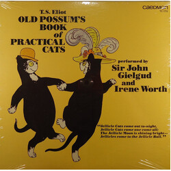 John Gielgud / Irene Worth T.S. Eliot: Old Possum's Book Of Practical Cats Vinyl LP USED