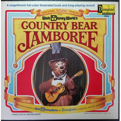 The Country Bears / George Bruns Original Soundtrack from Walt Disney World's Country Bear Jamboree Vinyl LP USED