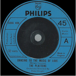 The Platters Dancing To The Music Of Love USED VINYL 7INCH 45 RPM