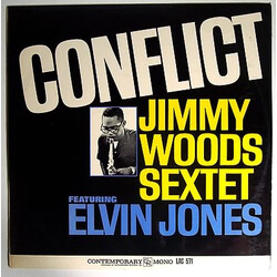 Jimmy Woods Sextet / Elvin Jones Conflict Vinyl LP USED