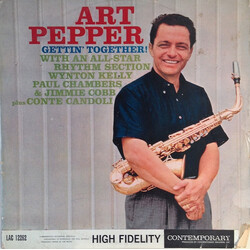 Art Pepper Gettin' Together! Vinyl LP USED