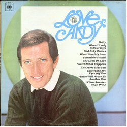 Andy Williams Love, Andy Vinyl LP USED