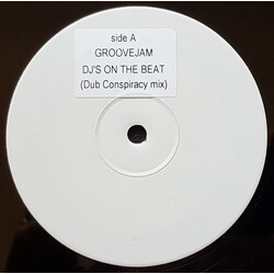 Groovejam Dj's On The Beat Remixes USED VINYL 12INCH 45 RPM WHITE LABEL