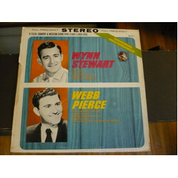 Wynn Stewart / Webb Pierce In Person: Country & Western Stars Wynn Stewart  & Webb Pierce Vinyl LP USED