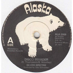 Silver Spectre Disco Invader USED VINYL 7INCH 45 RPM